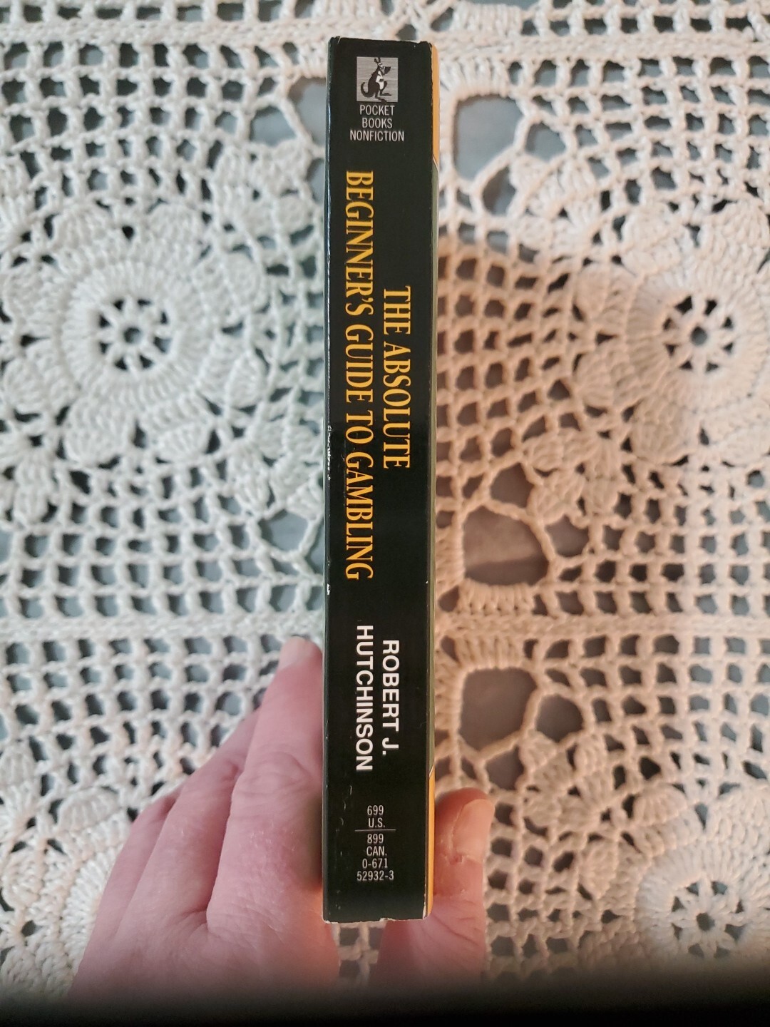 The Absolute Beginner&rsquo;s Guide to Gambling Robert Hutchinson 1996 Pocket Books LN