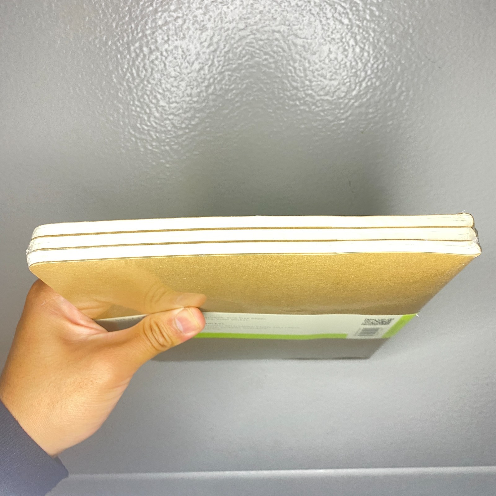 Cahiers Moleskine Set of 3 Plain Journals 120 Pages 7.5&Prime; x 9.75&Prime; Tan Notebook
