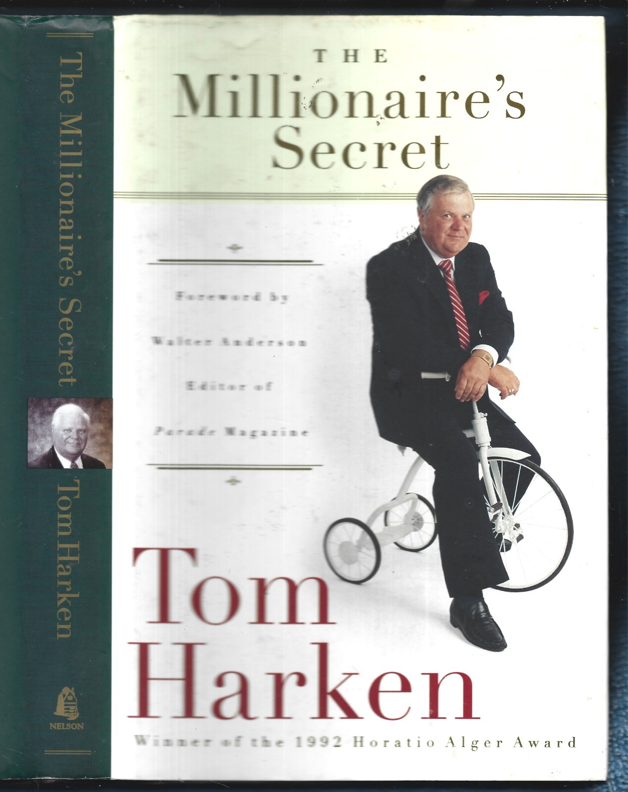 Signed The Millionaire&rsquo;s Secret HB w/dj-Tom Harken-1998-221 pages