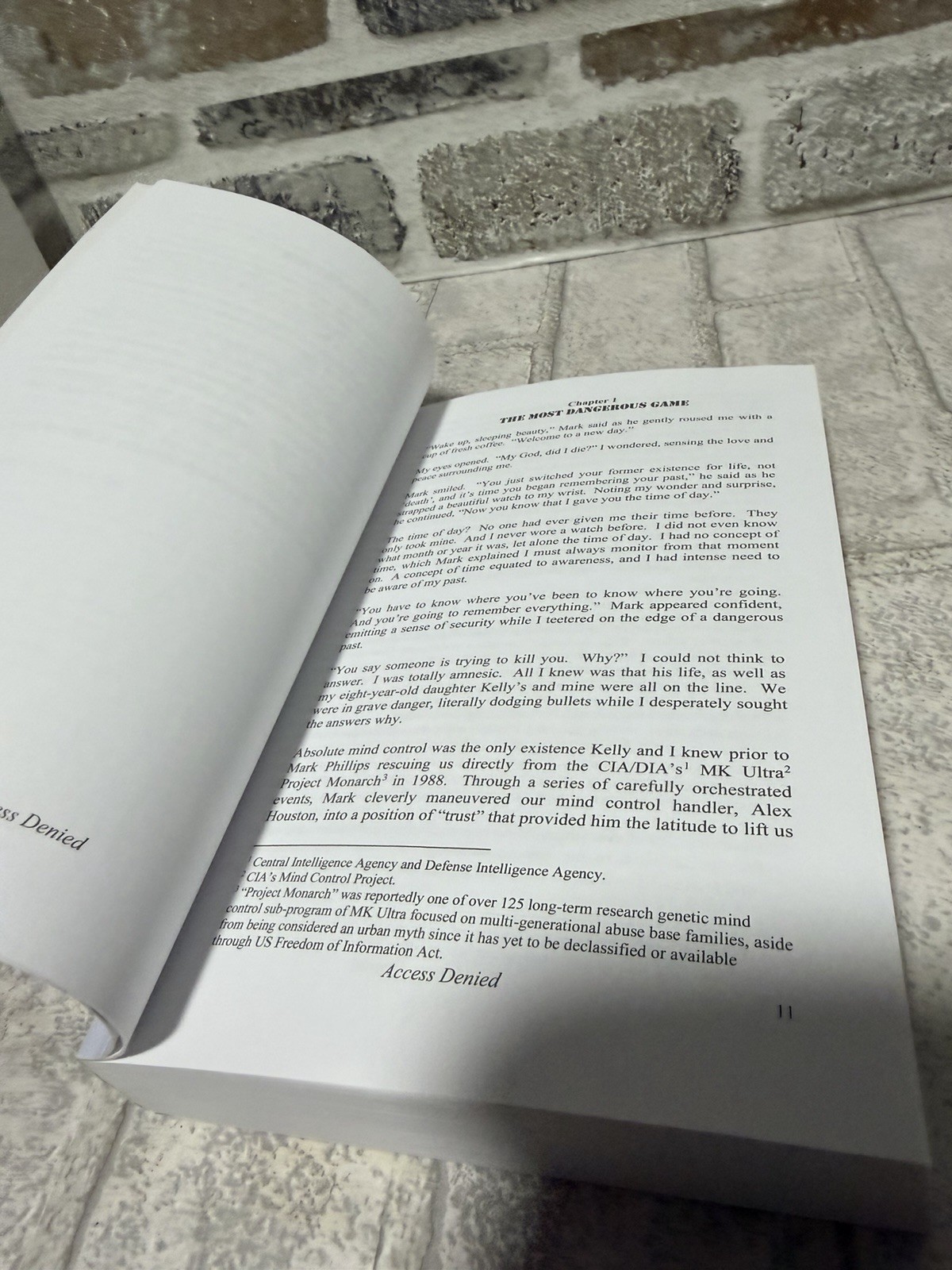 Access Denied For Reasons of National Security by Cathy O&rsquo;Brien – SIGNED!