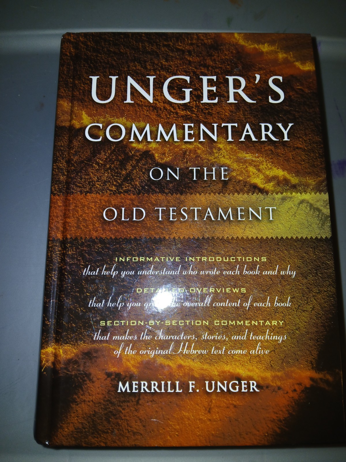 Merrill F. Unger&rsquo;s Commentary on the Old Testament 2003 HC AMG Publisher&rsquo;s VG