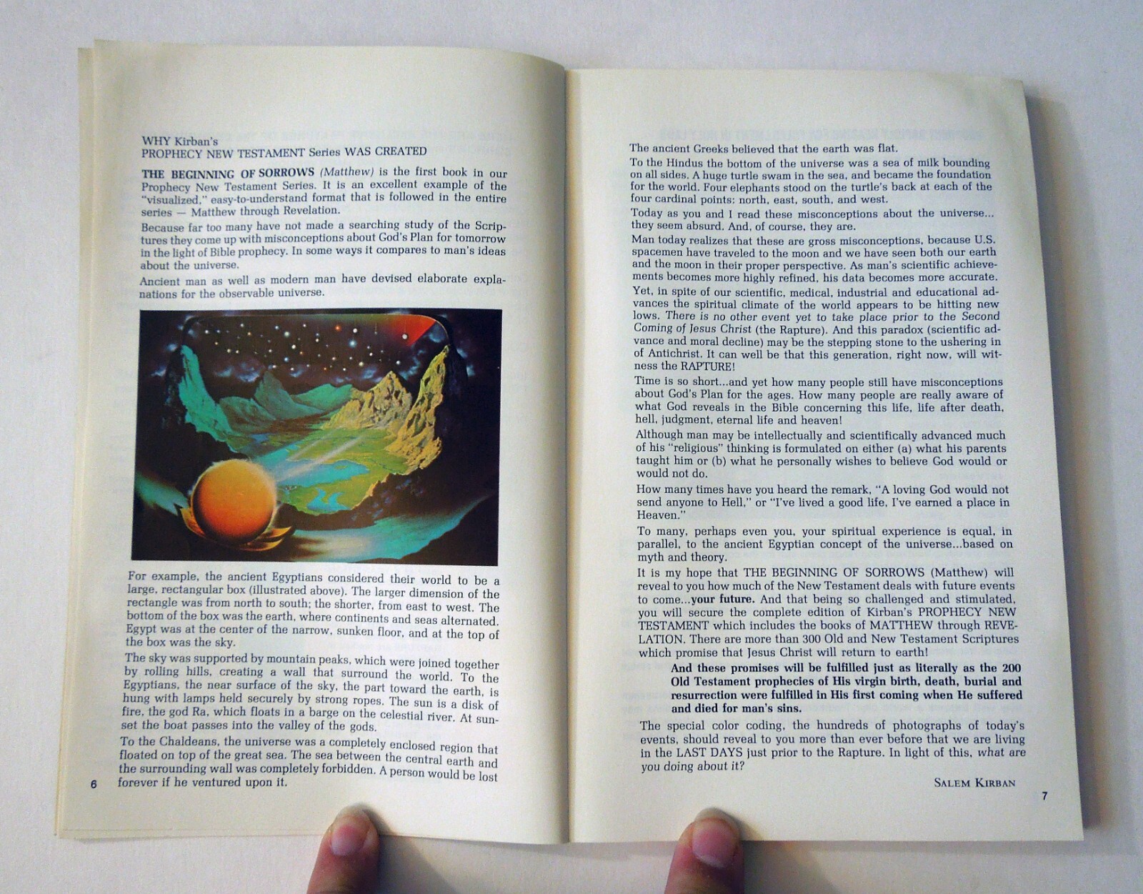 The Beginning of Sorrows – Salem Kirban, 1974 sc, Salem Kirban Inc.