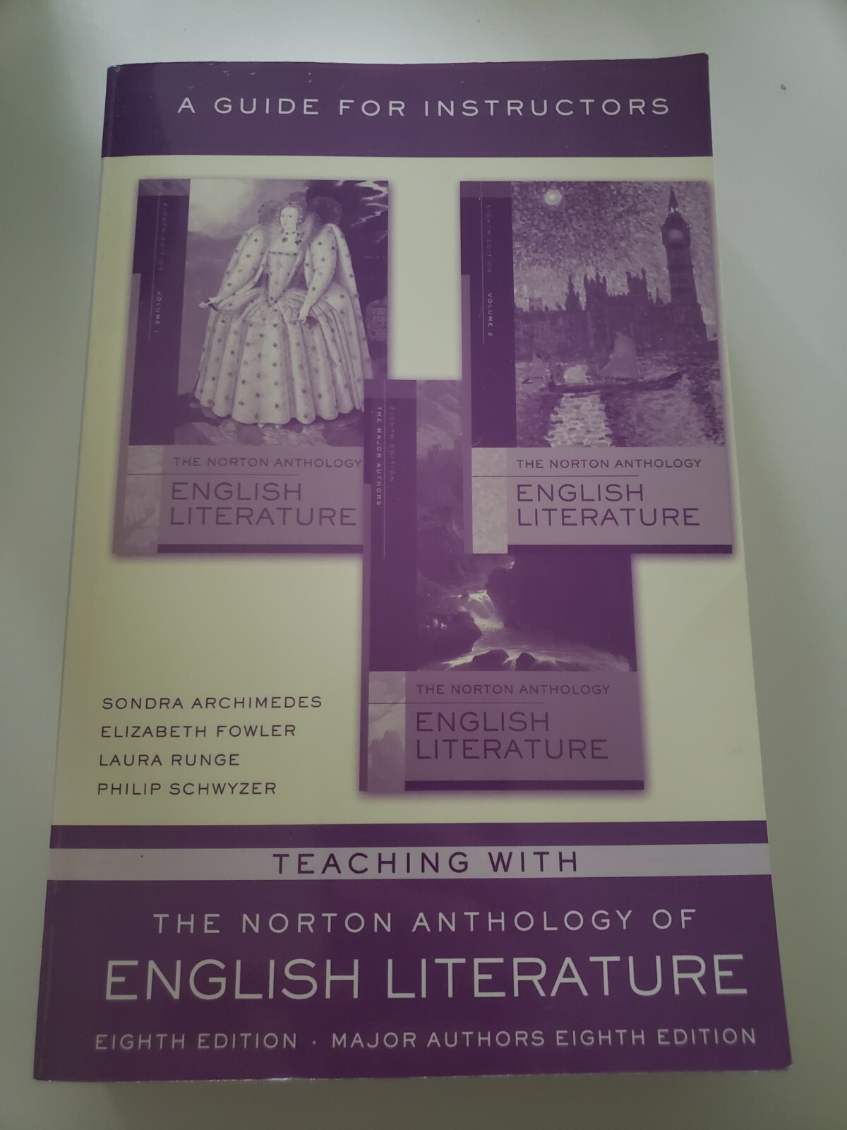 NORTON ANTHOLOGY OF ENGLISH LITERATURE: INSTRUCTOR&rsquo;S By Stephen Greenblatt