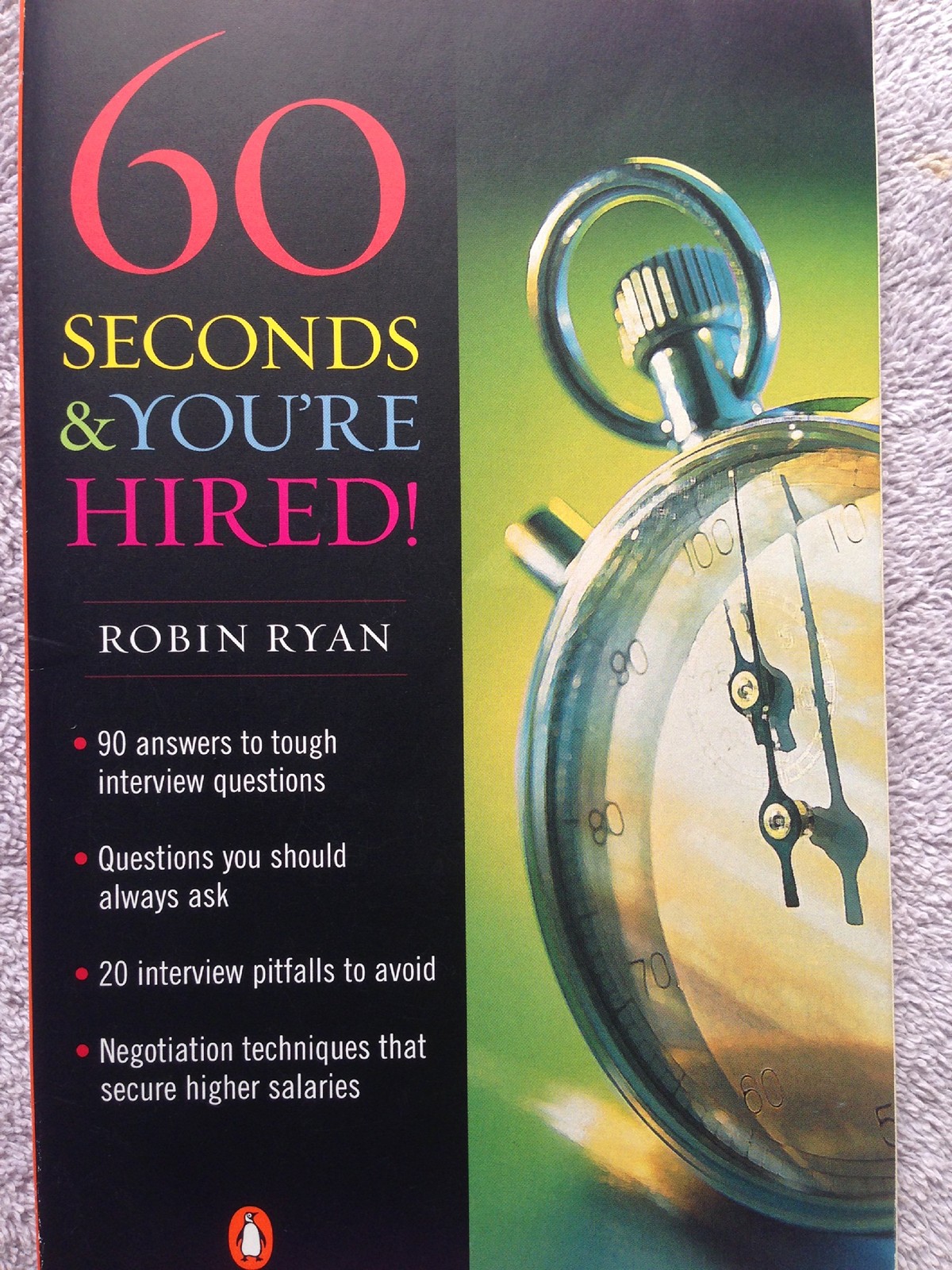 60 Seconds & You&rsquo;re Hired