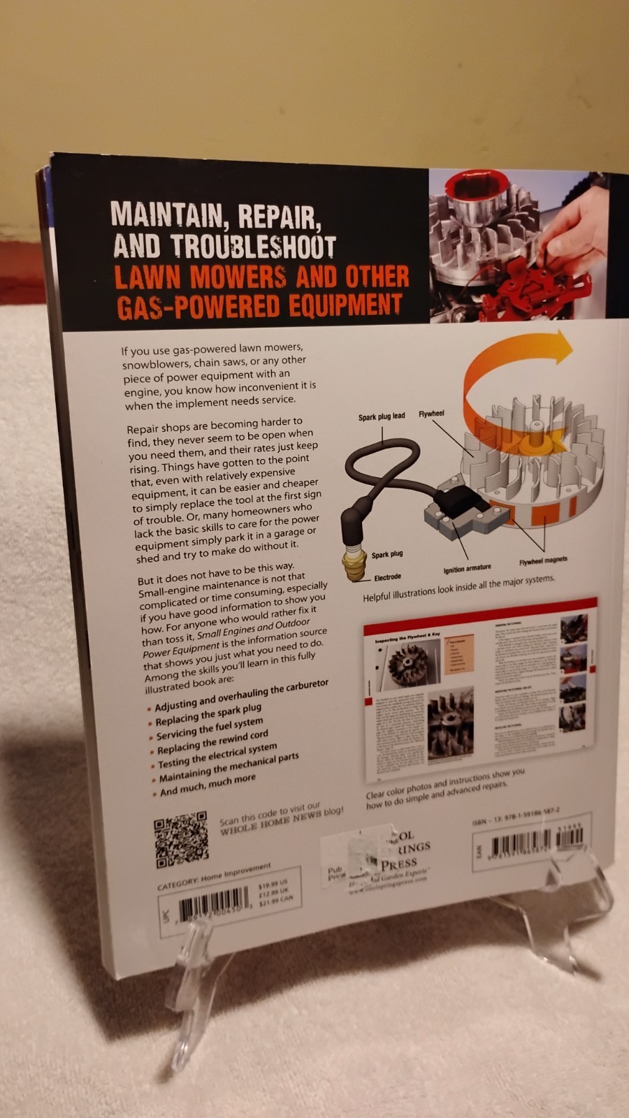 Cool Springs Press Small Engines & Outdoor Power Equipment Repair Guide