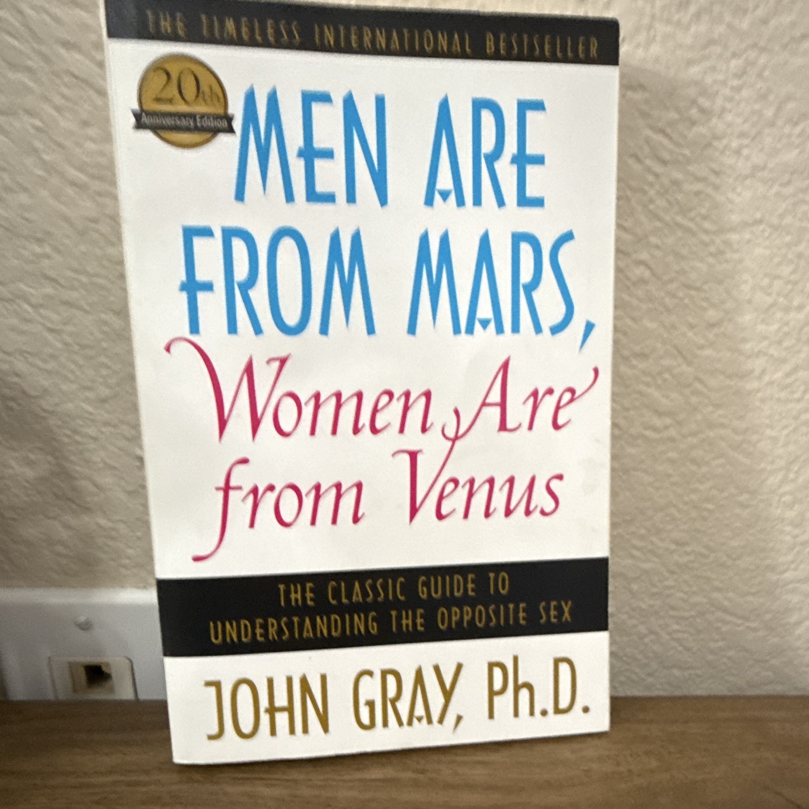 Men Are from Mars, Women Are from Venus by John Gray Paperback 20th Anniv Ed