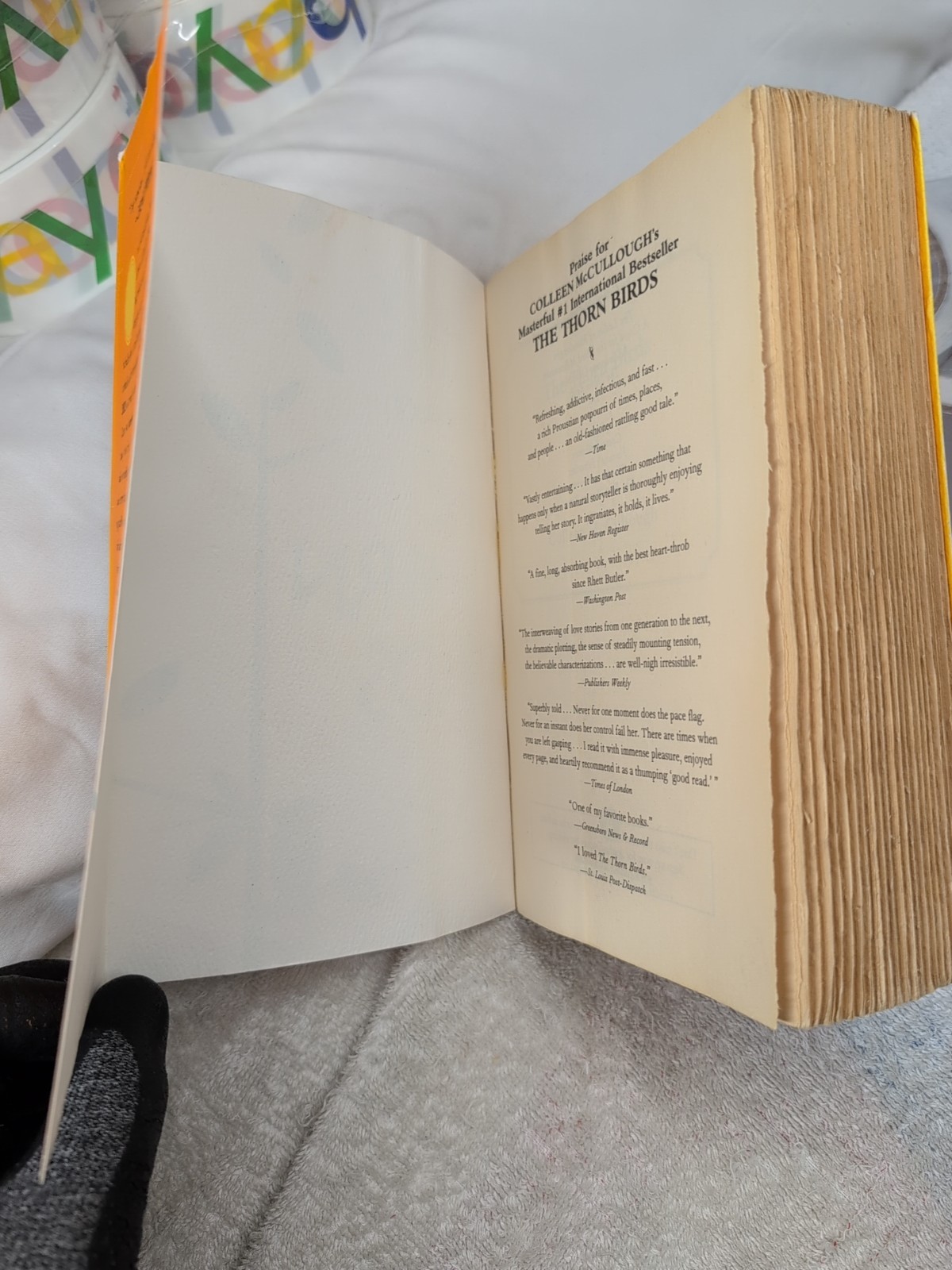 MIDDLEMARCH Collector&rsquo;s Edition Slipcase + THE THORN BIRDS by Colleen McCullough