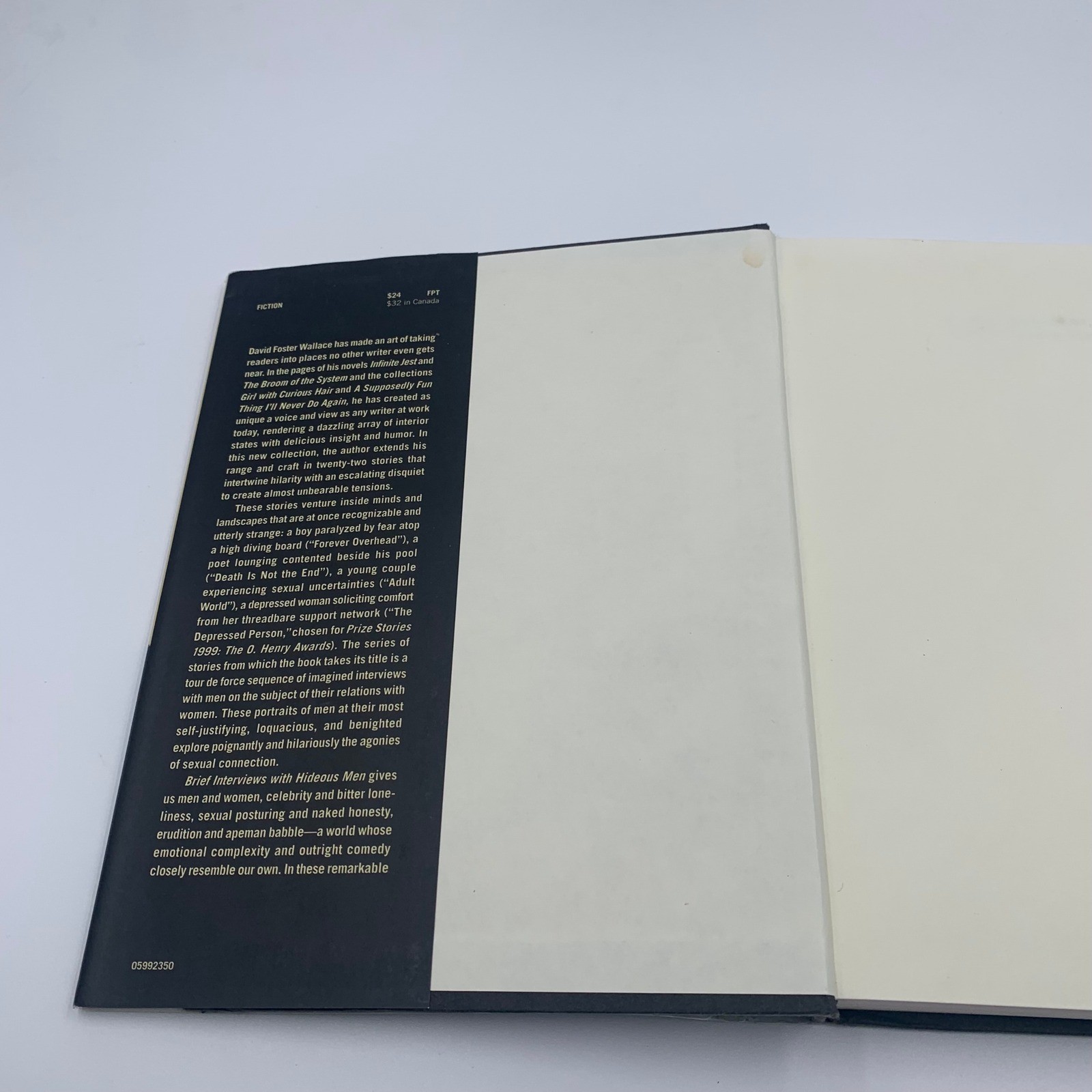 David Foster Wallace Brief Interviews with Hideous Men 1ST EDITION