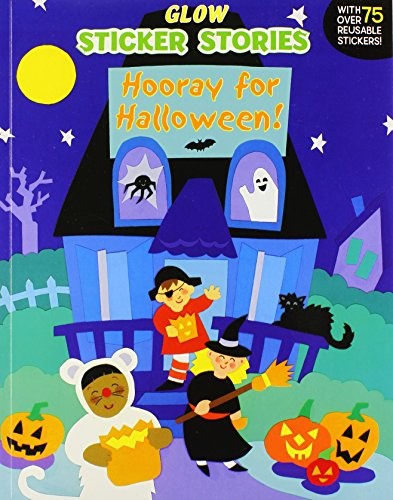 STICKER STORIES: HOORAY FOR HALLOWEEN! By Winky Adam **BRAND NEW**