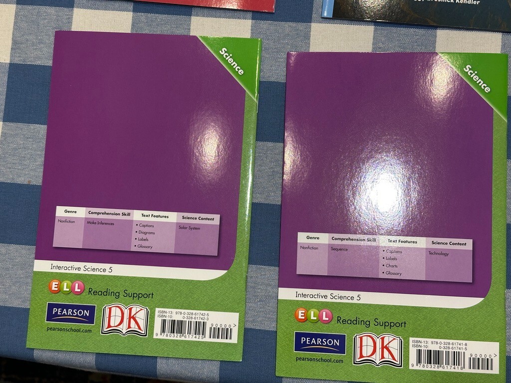 Lot 16 DK Readers Science ELL Interactive Science Homeschool Level 5