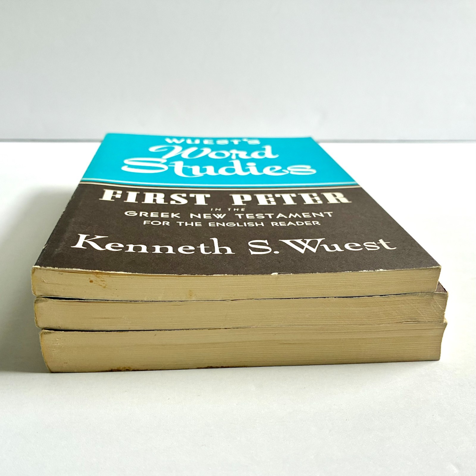 Wuest&rsquo;s Word Studies 3 Books Romans Galatians I Peter Greek New Testament PB