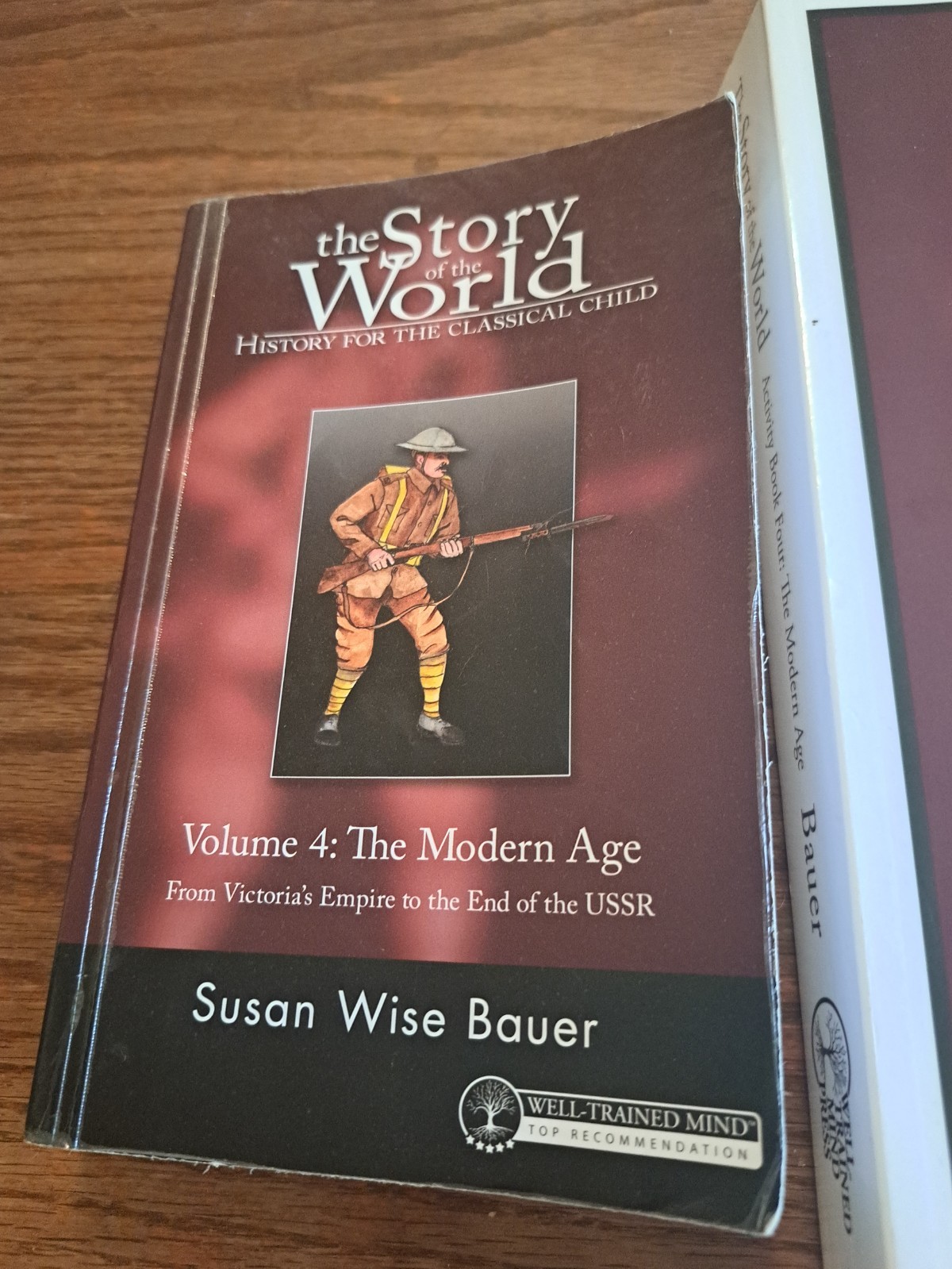 Lot 2 Story of the World Volume 4 Book And Activity Book – Homeschool History