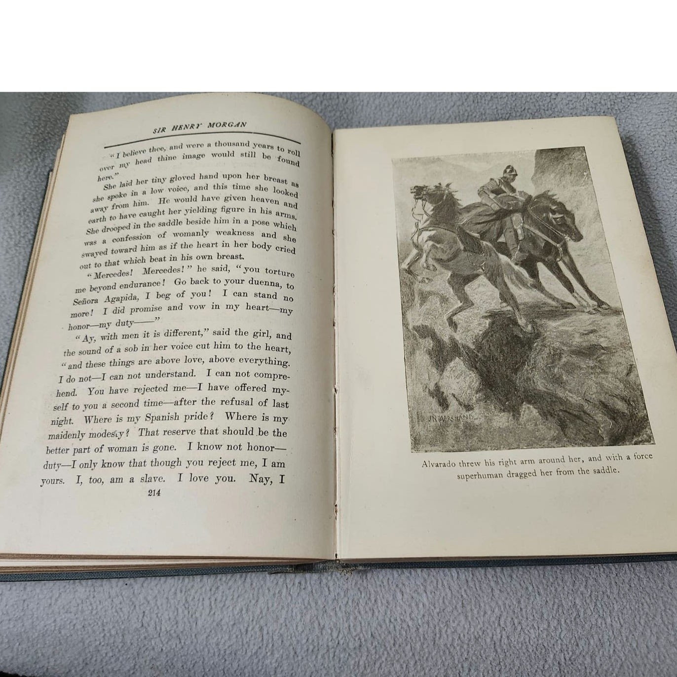 Sir Henry Morgan Buccaneer by Cyrus Townsend Brady Antique 1903 Pirate Novel