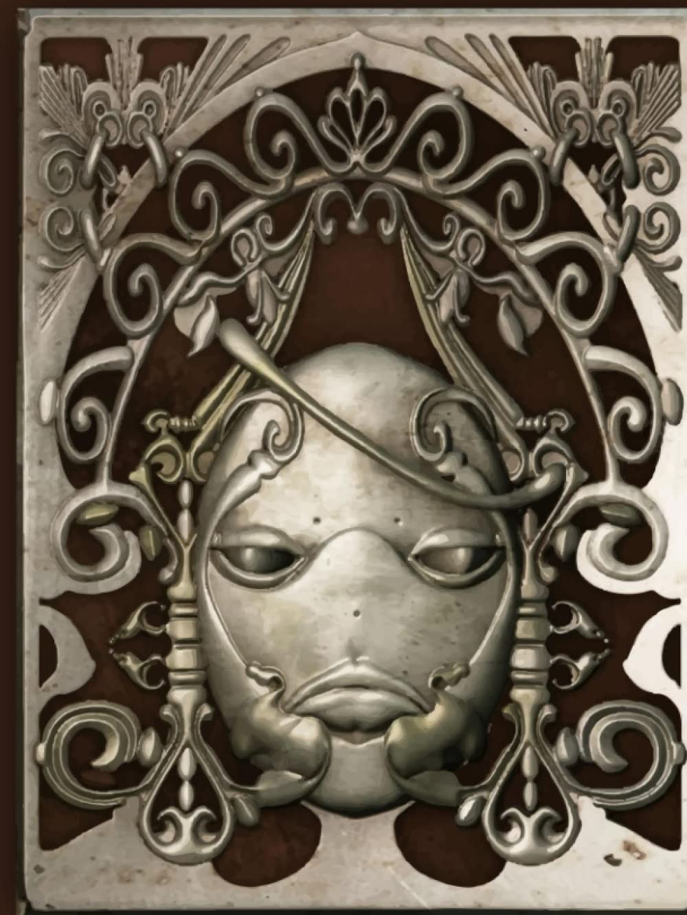 Grimoire Weiss Notebook ruled line 8.25×11 » Format 120 Pages similar to Gam…