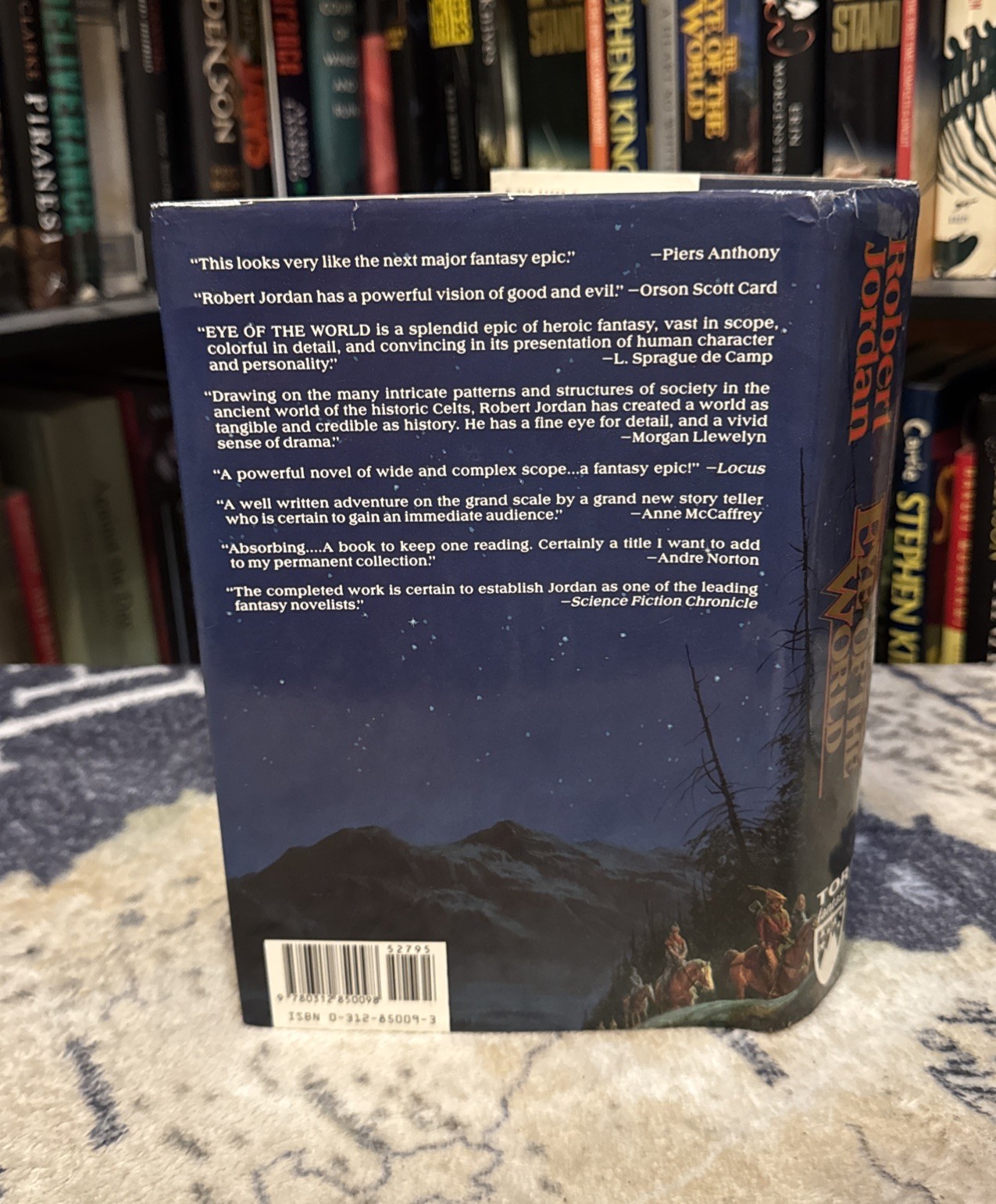 The Eye of the World – Robert Jordan (Hardcover) First Edition/9th Print, VG