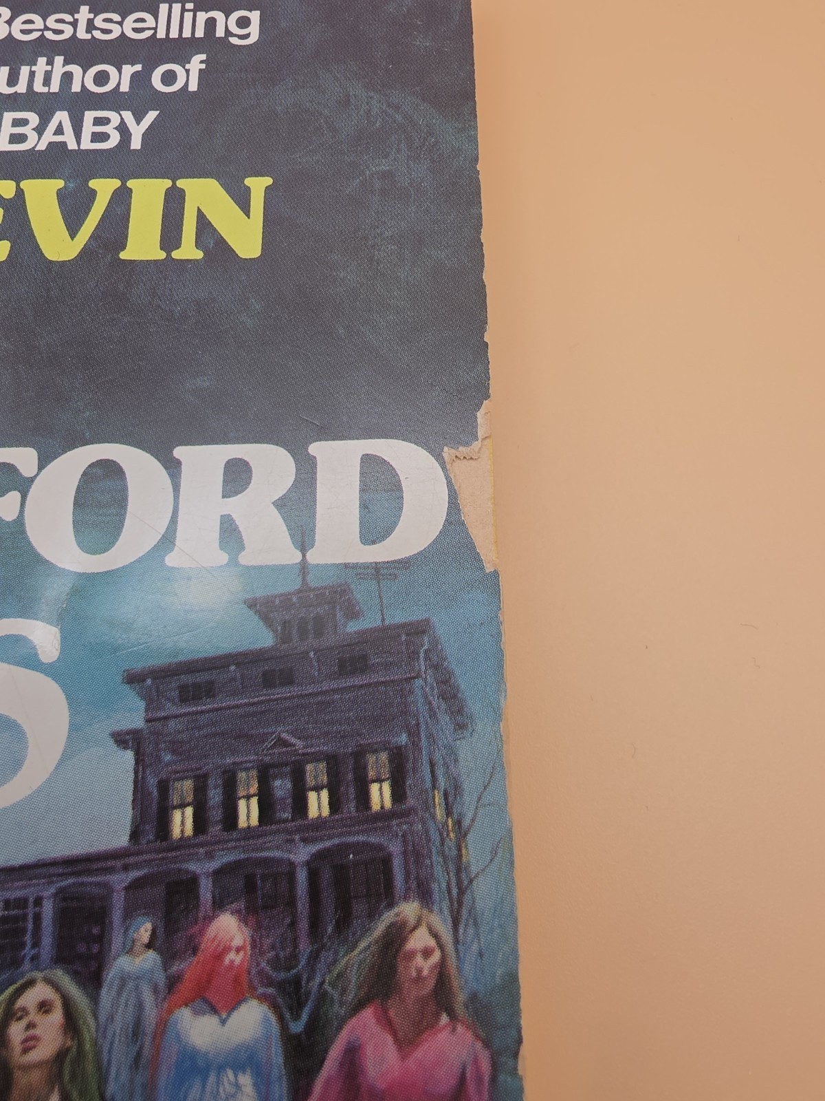 THE STEPFORD WIVES Ira Levin 1st Fawcett 1973 Horror Masterpiece Fine Condition