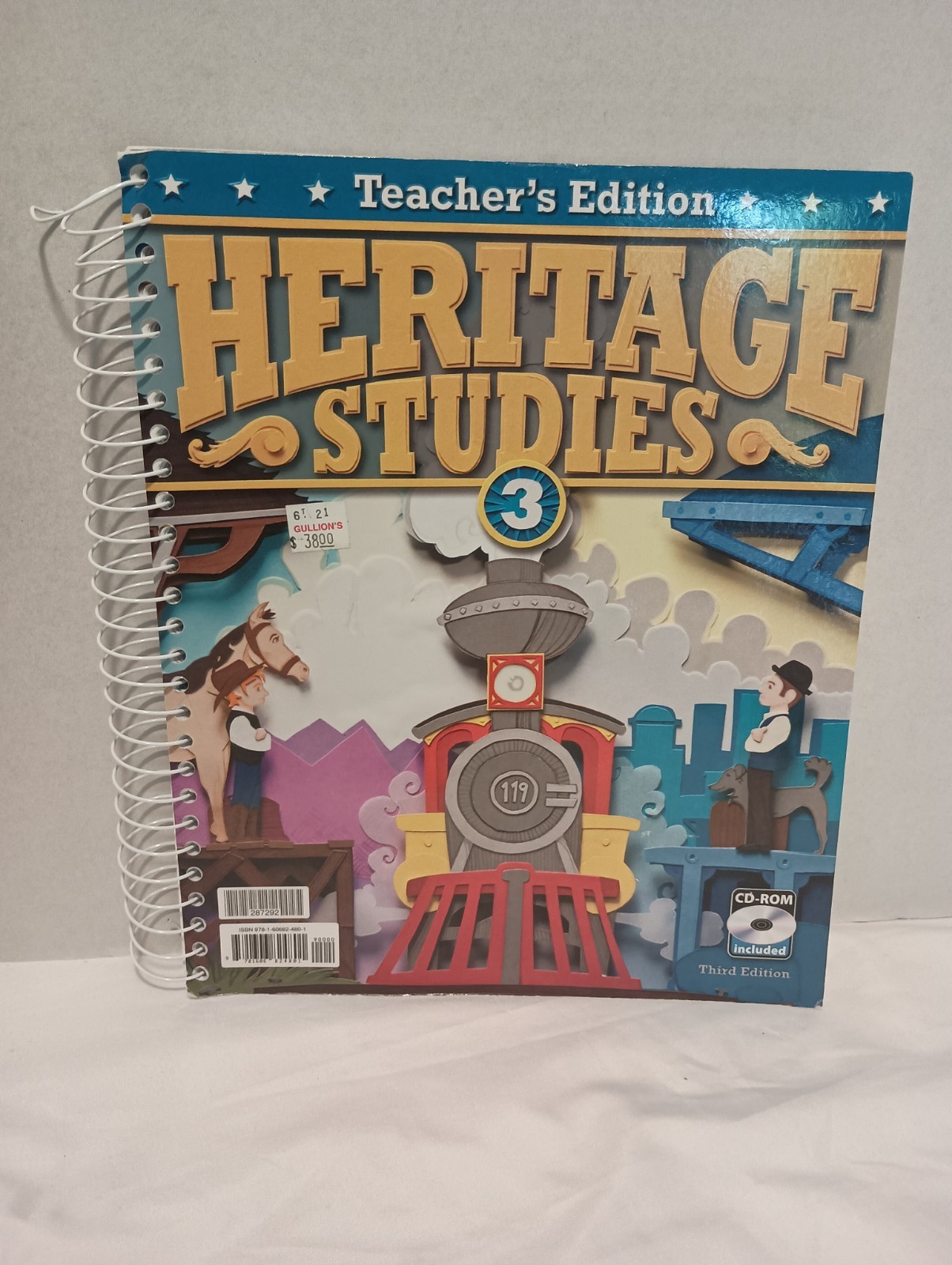 BJU Press Heritage Studies 3, Teacher&rsquo;s Edition W/ Teachers Toolkit CD-rom