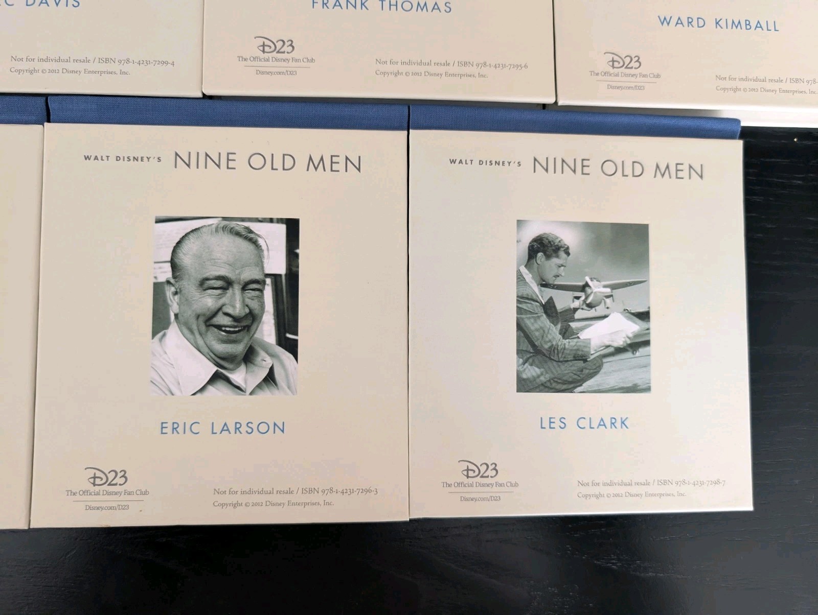 Walt Disney&rsquo;s Nine Old Men The Flipbooks Hardcover Set