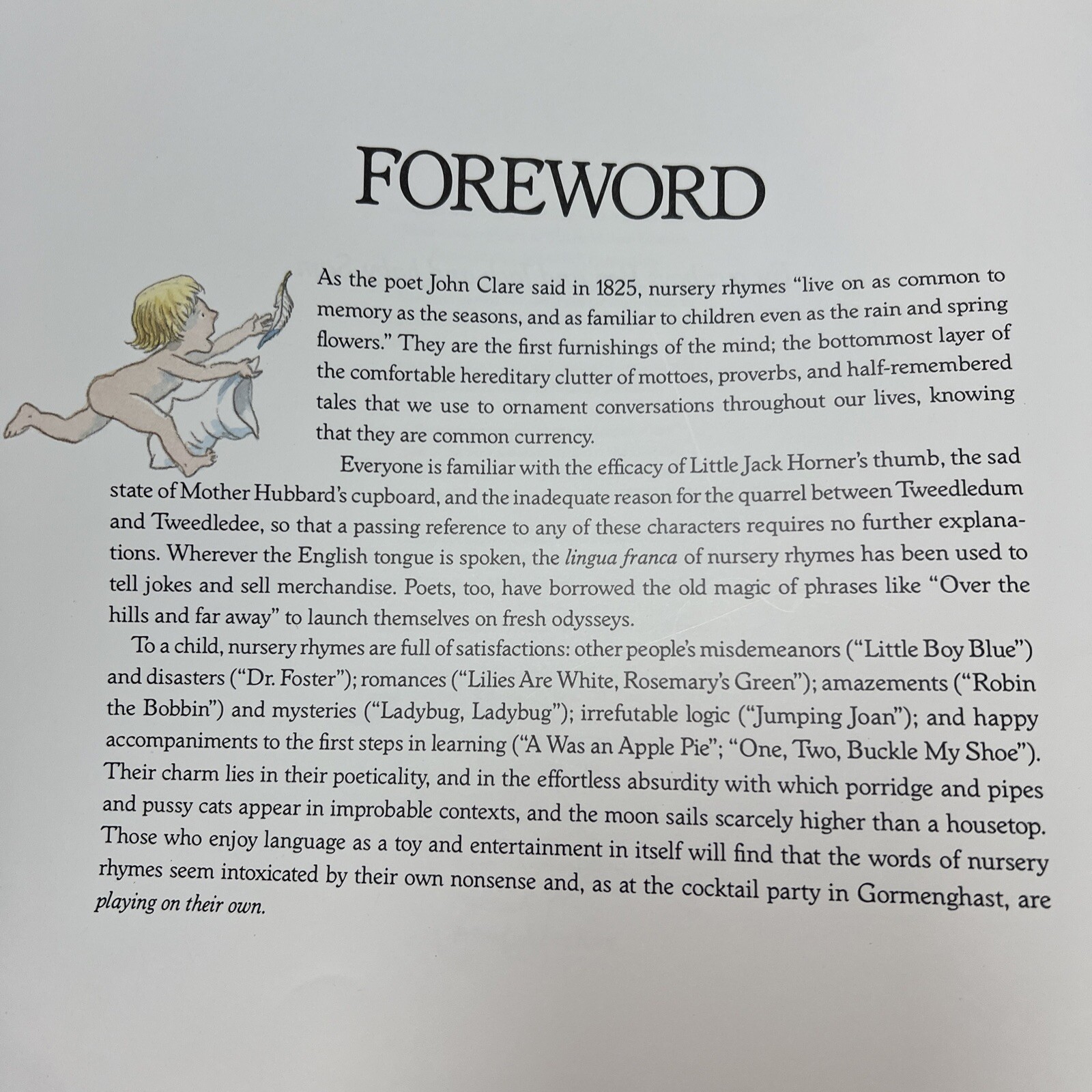 Michael Foreman&rsquo;s Mother Goose Foreman, Michael Vintage *1991*. HCDJ