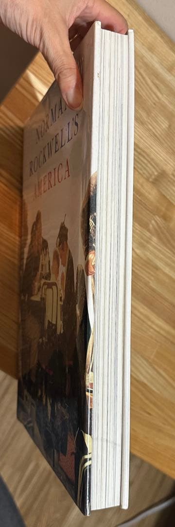 Norman Rockwell&rsquo;s America Art Book 13.4×10.3in Large Format Like