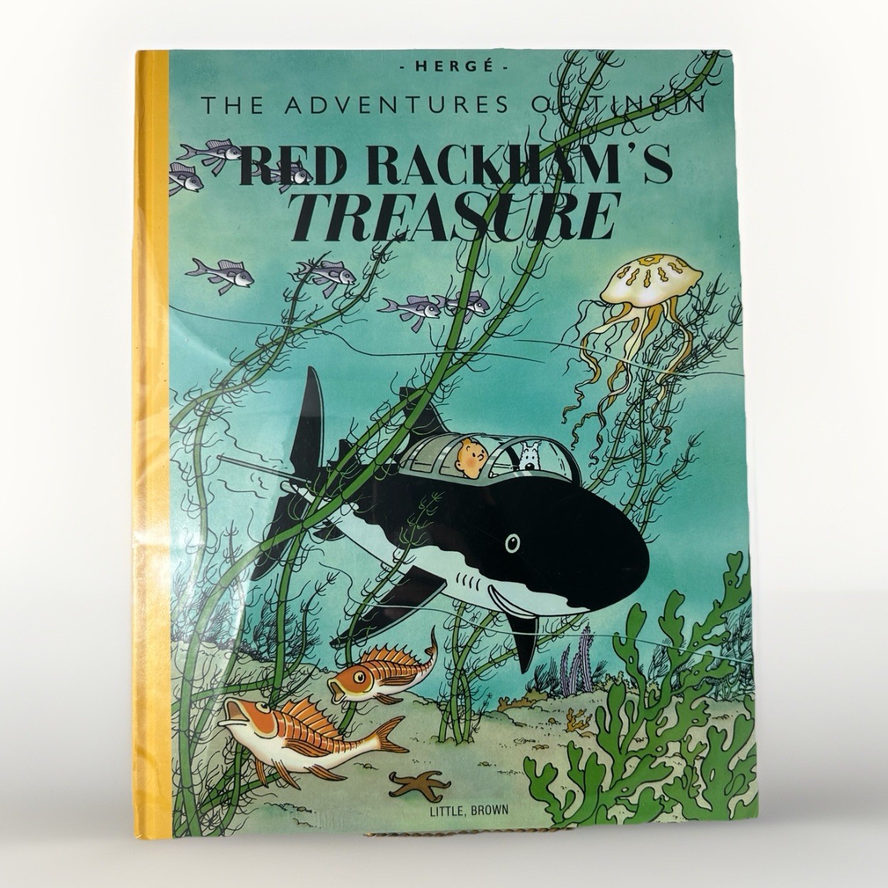 RED RACKHAM&rsquo;S TREASURE: COLLECTOR&rsquo;S GIANT FACSIMILE By Herge – HC, Sealed *NEW*