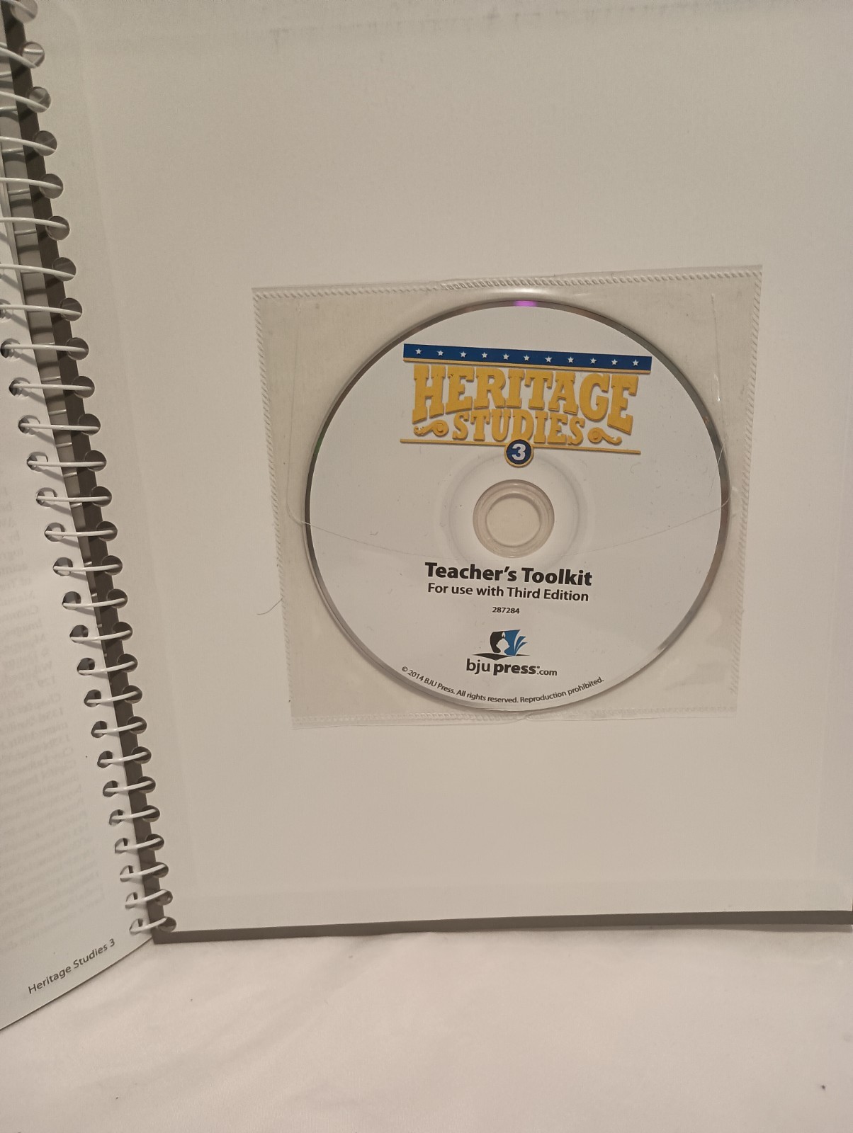 BJU Press Heritage Studies 3, Teacher&rsquo;s Edition W/ Teachers Toolkit CD-rom