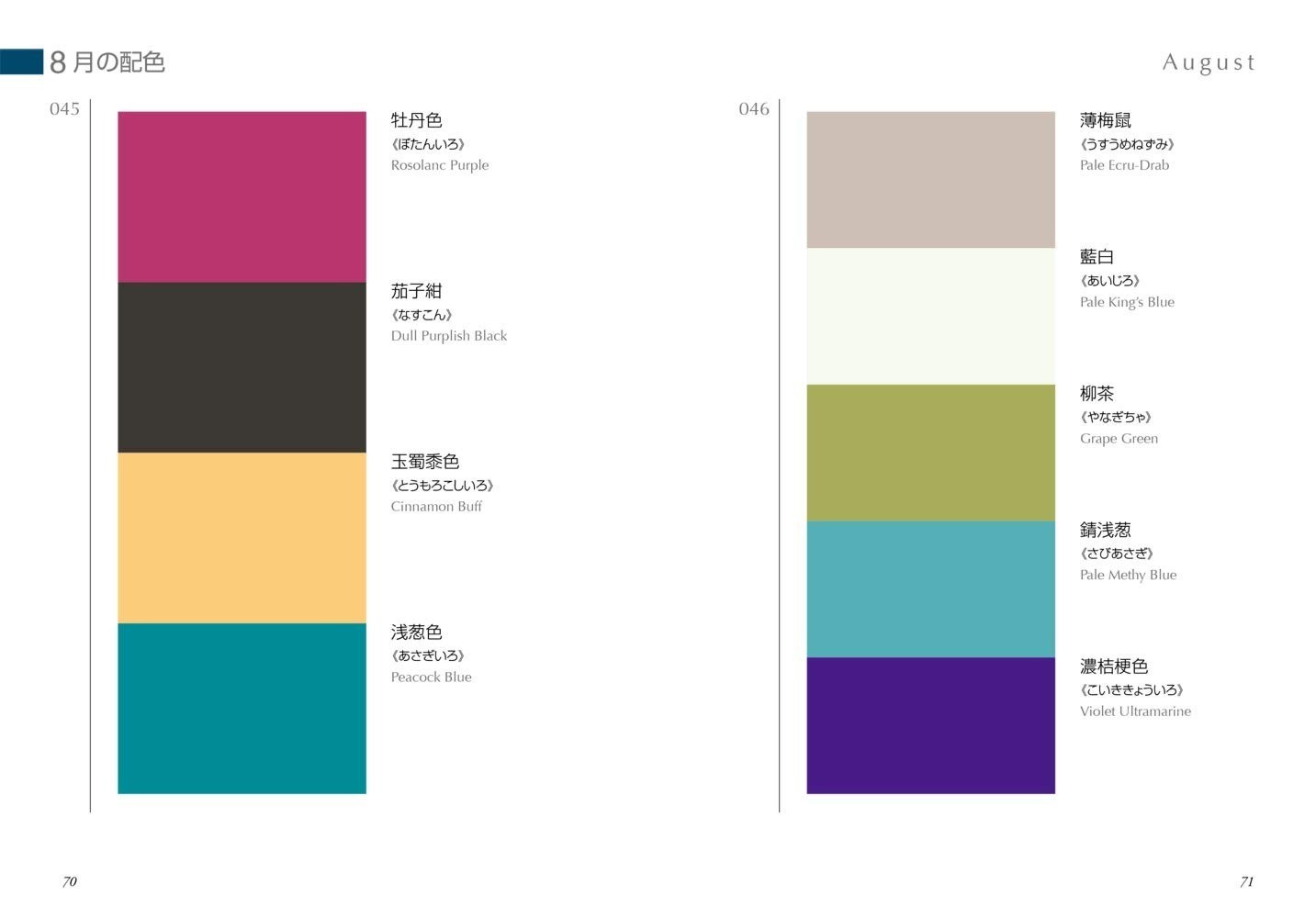 A Dictionary of Color Combinations Japanese Vol.1 & 2 Creative Books 2 Set
