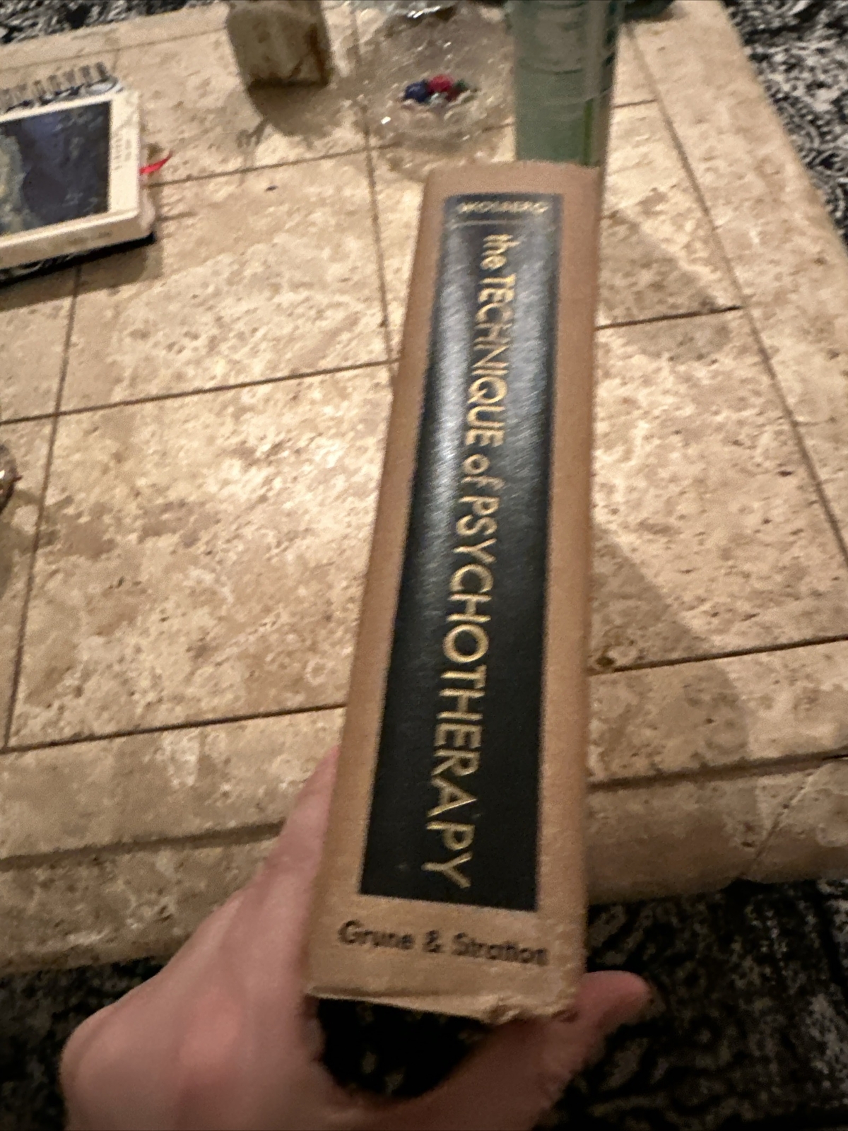 The Technique of Psychotherapy by Lewis R. Wolberg Vintage Hardcover