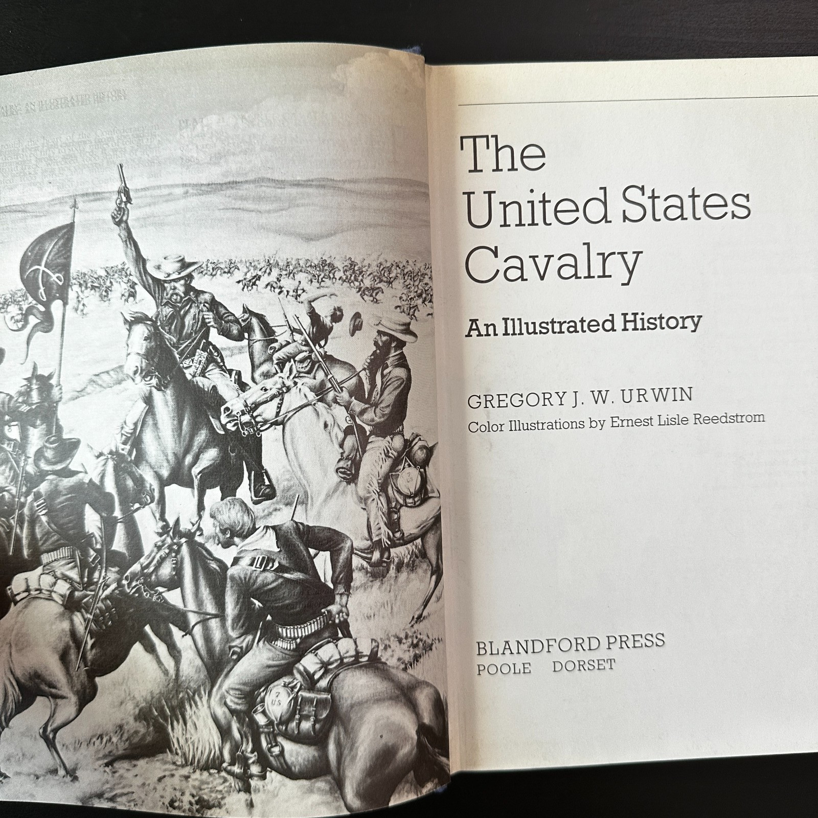 The United States Cavalry Illustrated History HC Gregory Urwin Reedstrom