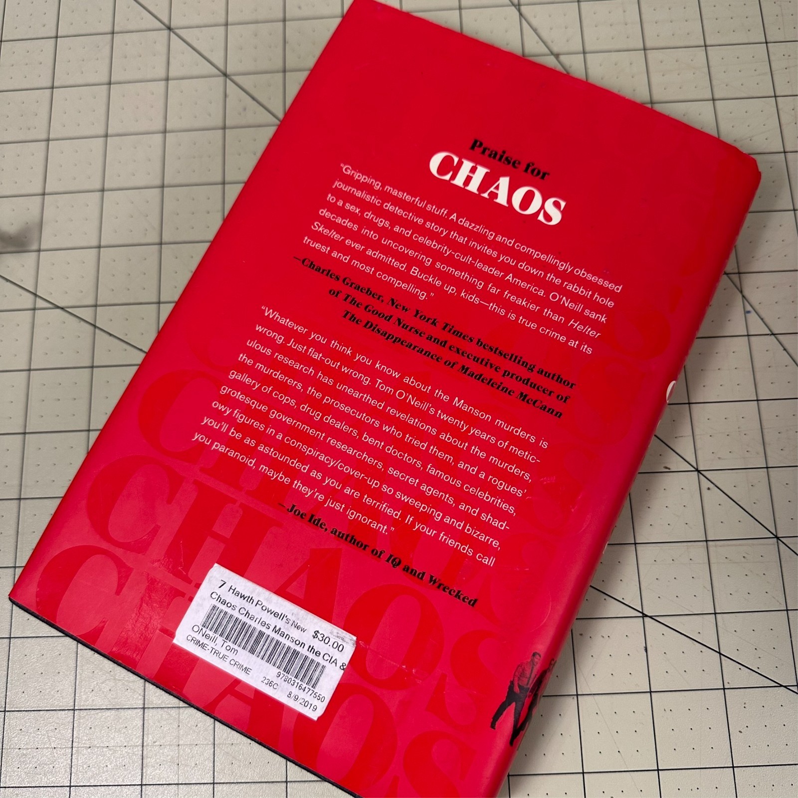 Chaos: Charles Manson, the CIA and the Secret History of the 60s Tom O&rsquo;Neill 1st