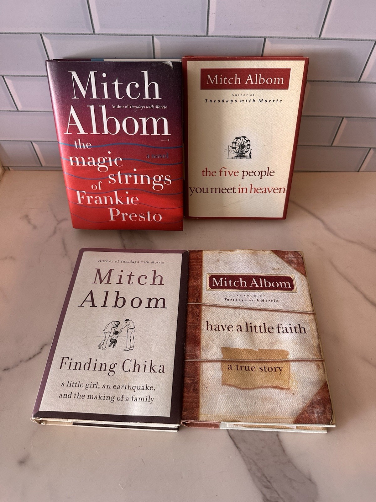 Mitch Albom Book Lot Of 4
