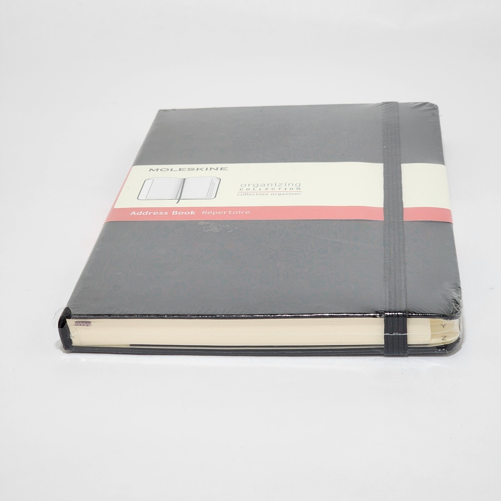 Moleskine PRO Address Book Hard Cover Large (5&Prime; x 8.25&Prime;) Black 240 Pages
