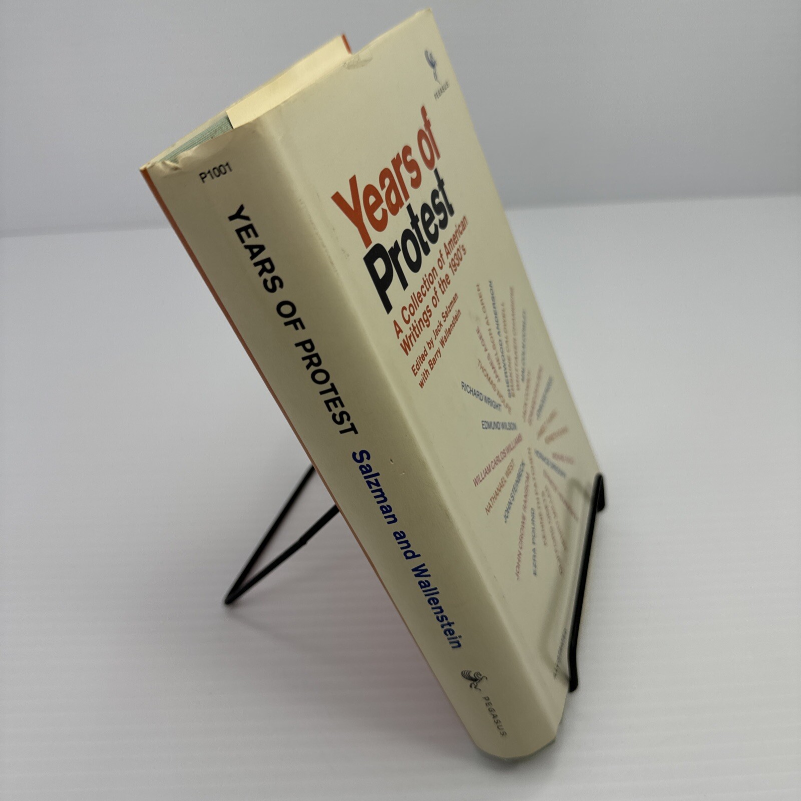 Years of Protest A Collection of American Writings of the 1930s Hardcover 1967