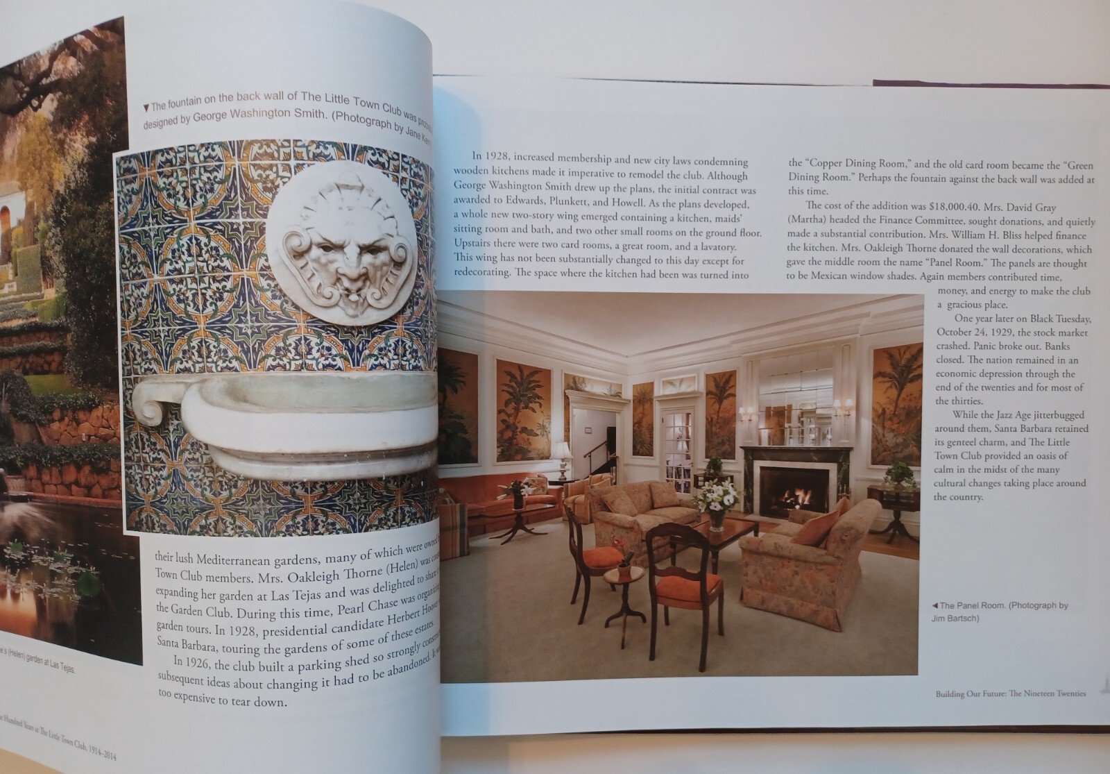 Illuminating the Past : The Little Town Club 1914-2014 / Hardcover Santa Barbara