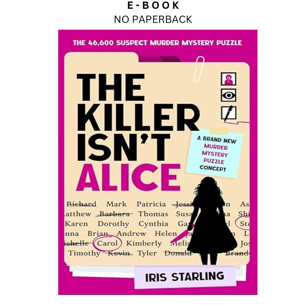 The Killer Isn&rsquo;t Alice: The 46,600 Suspect Murder , Iris Starling 2026