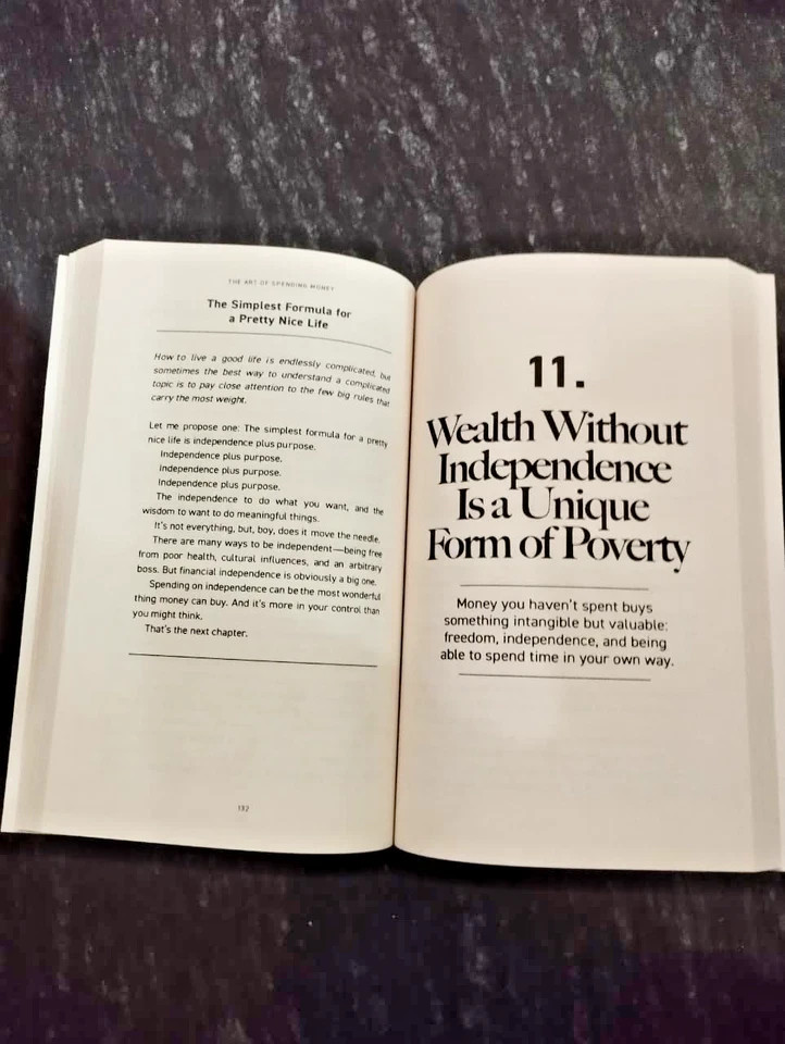 2 book set The Art of Spending Money & Psychology of Money Free Ship USA ITEM