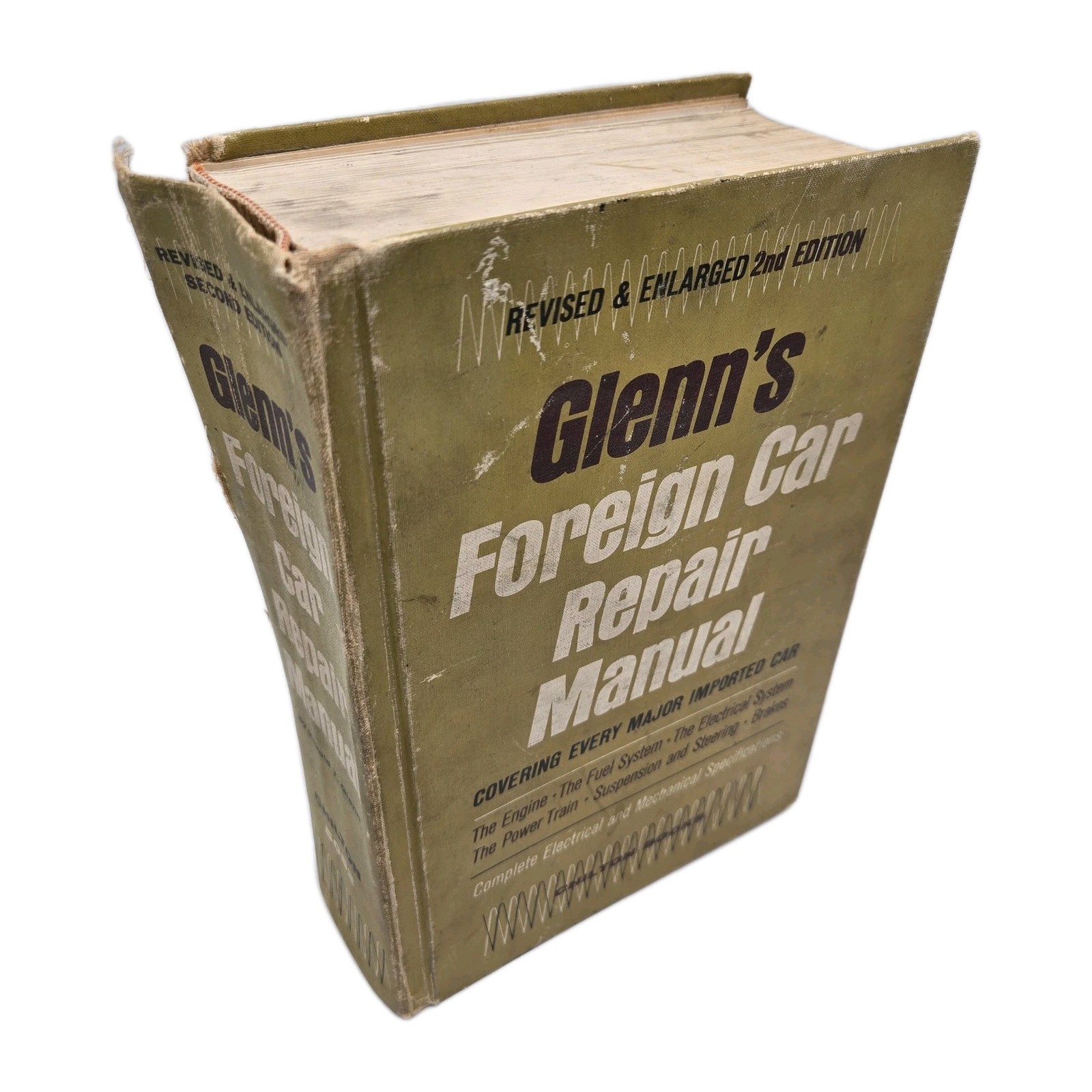 Glenn&rsquo;s Foreign Car Repair Manual – Chilton Books – Hardcover 1,280 Pages