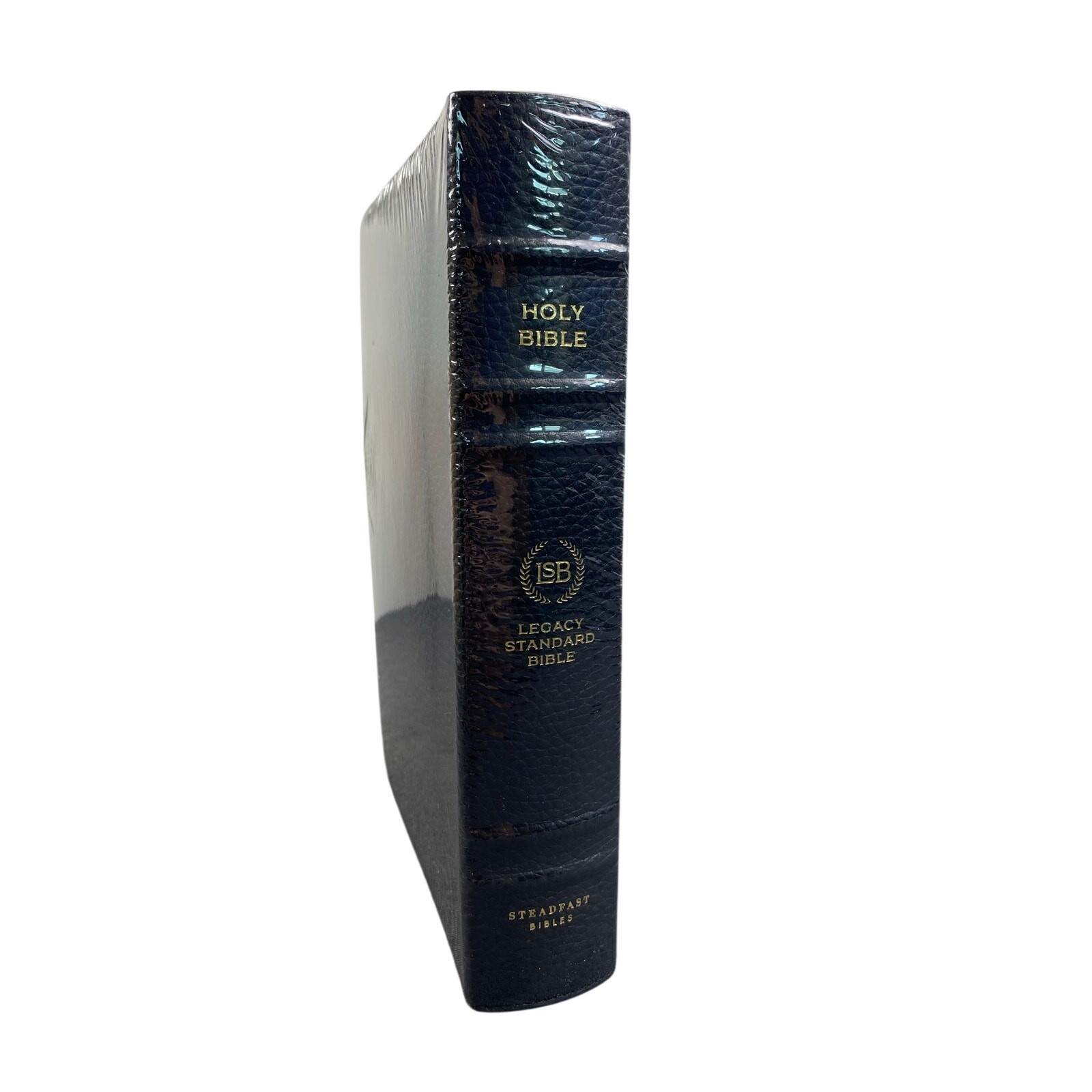 New Sealed LSB Holy Bible Large Print, Black Leather: Legacy Standard Bible