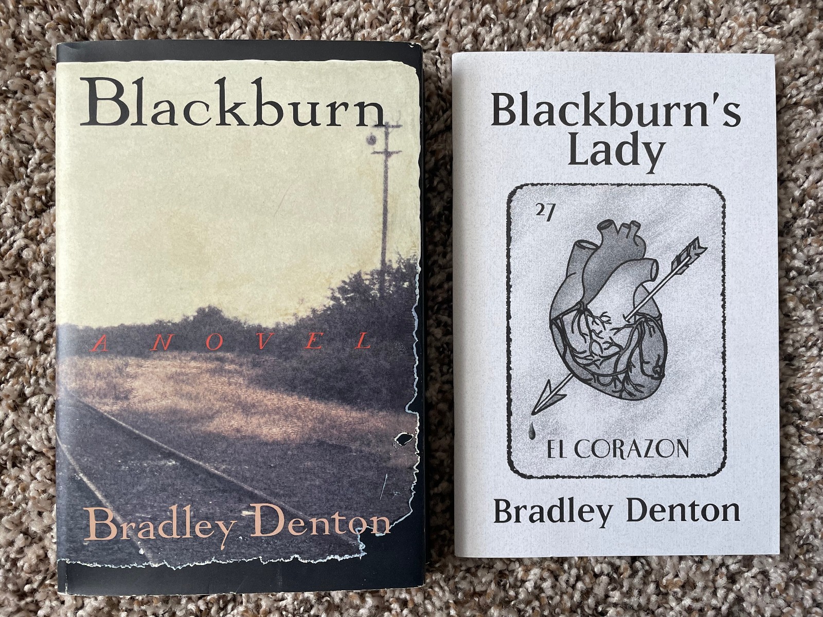 BLACKBURN (St. Martin&rsquo;s HC) + BLACKBURN&rsquo;S LADY (Sub Press) Bradley Denton SIGNED