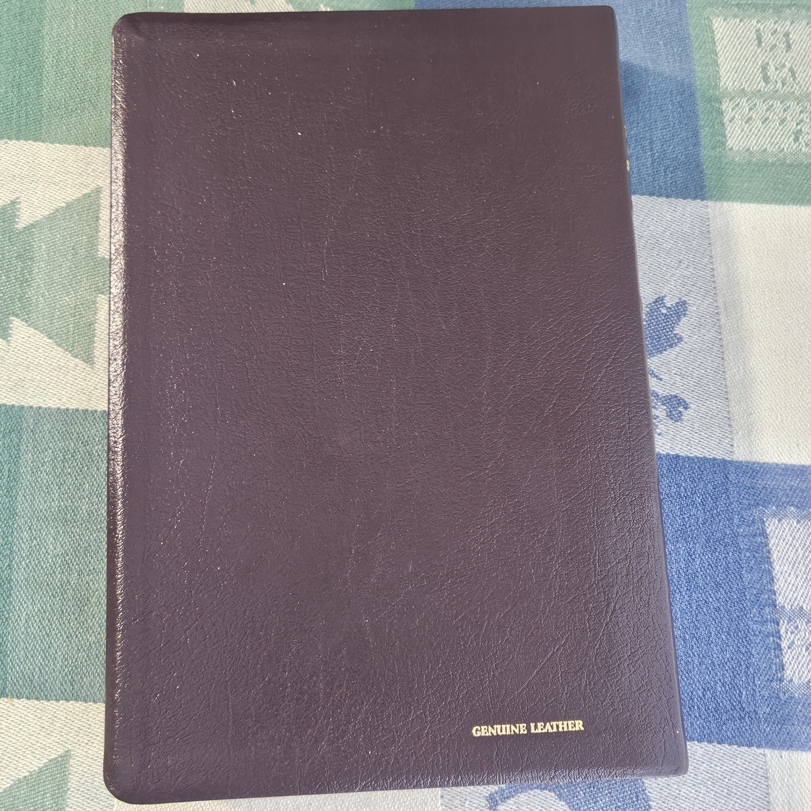 Tim Lahaye Prophecy Study Bible Indexed Burgandy Genuine Leather KJV