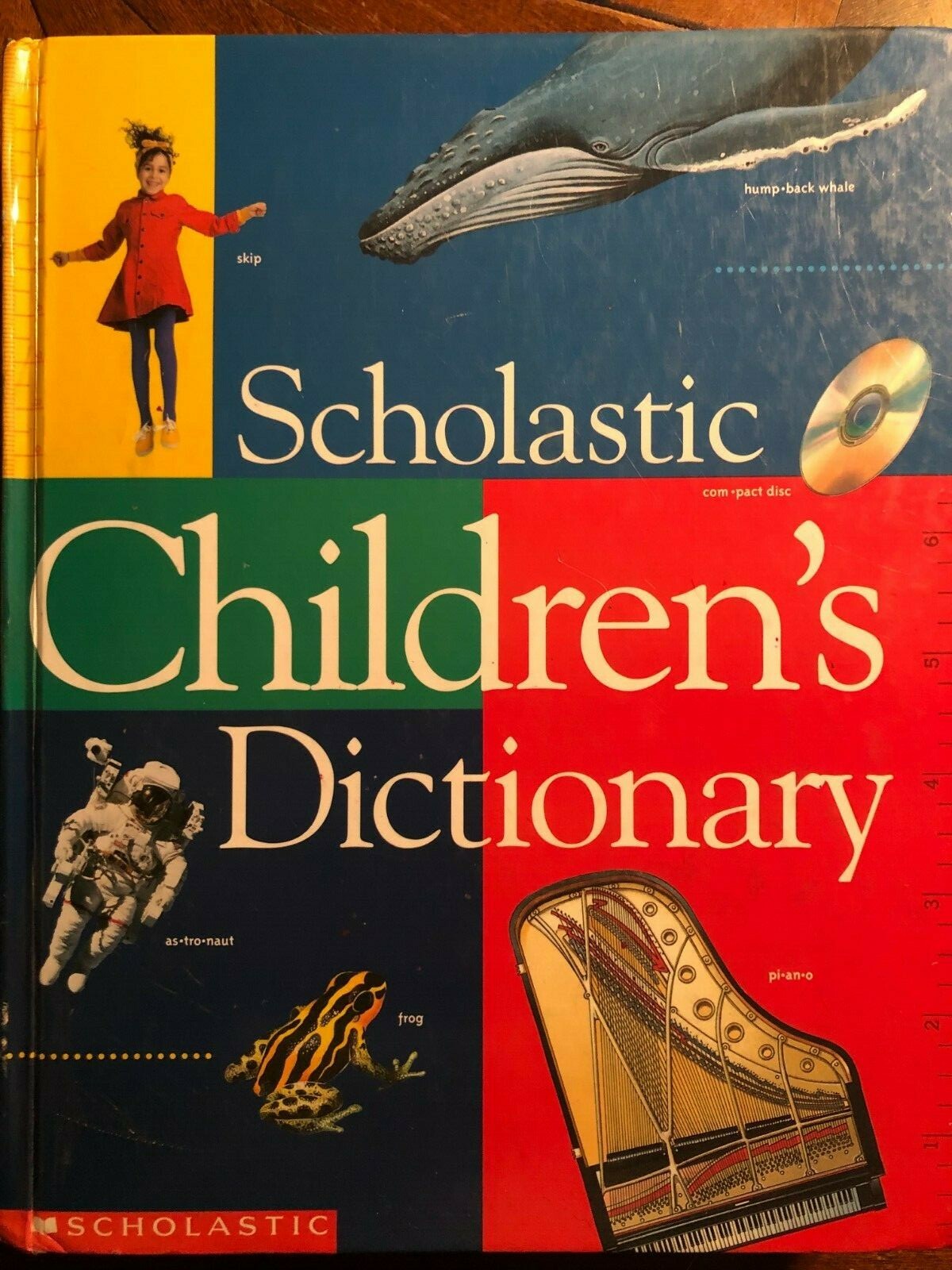 SCHOLASTIC CHILDREN&rsquo;S DICTIONARY 1996 HARDCOVER 648 PAGES