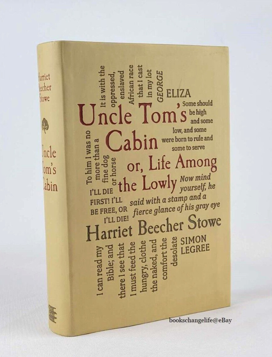 UNCLE TOM&rsquo;S CABIN by Harriet Beecher Stowe Flexi Bound Faux Leather Classic NEW