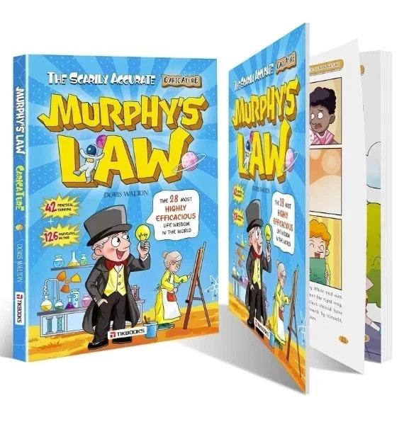 Murphy&rsquo;s Law Learning Book for Kids 8-12 with 128 Pages Paperback Illustrated