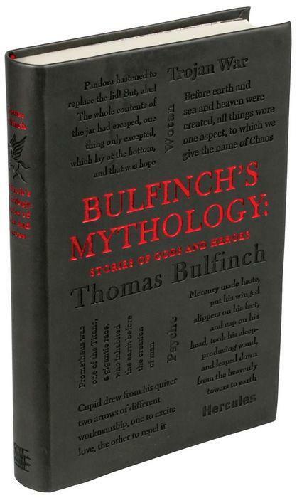 BULFINCH&rsquo;S MYTHOLOGY by Thomas Bulfinch Flexi Bound Faux Leather Classics NEW