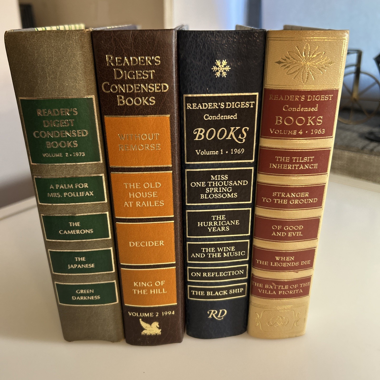 Lot of 4 Reader&rsquo;s Digest Select Editions Harback Books (4 Books in 1) 2913