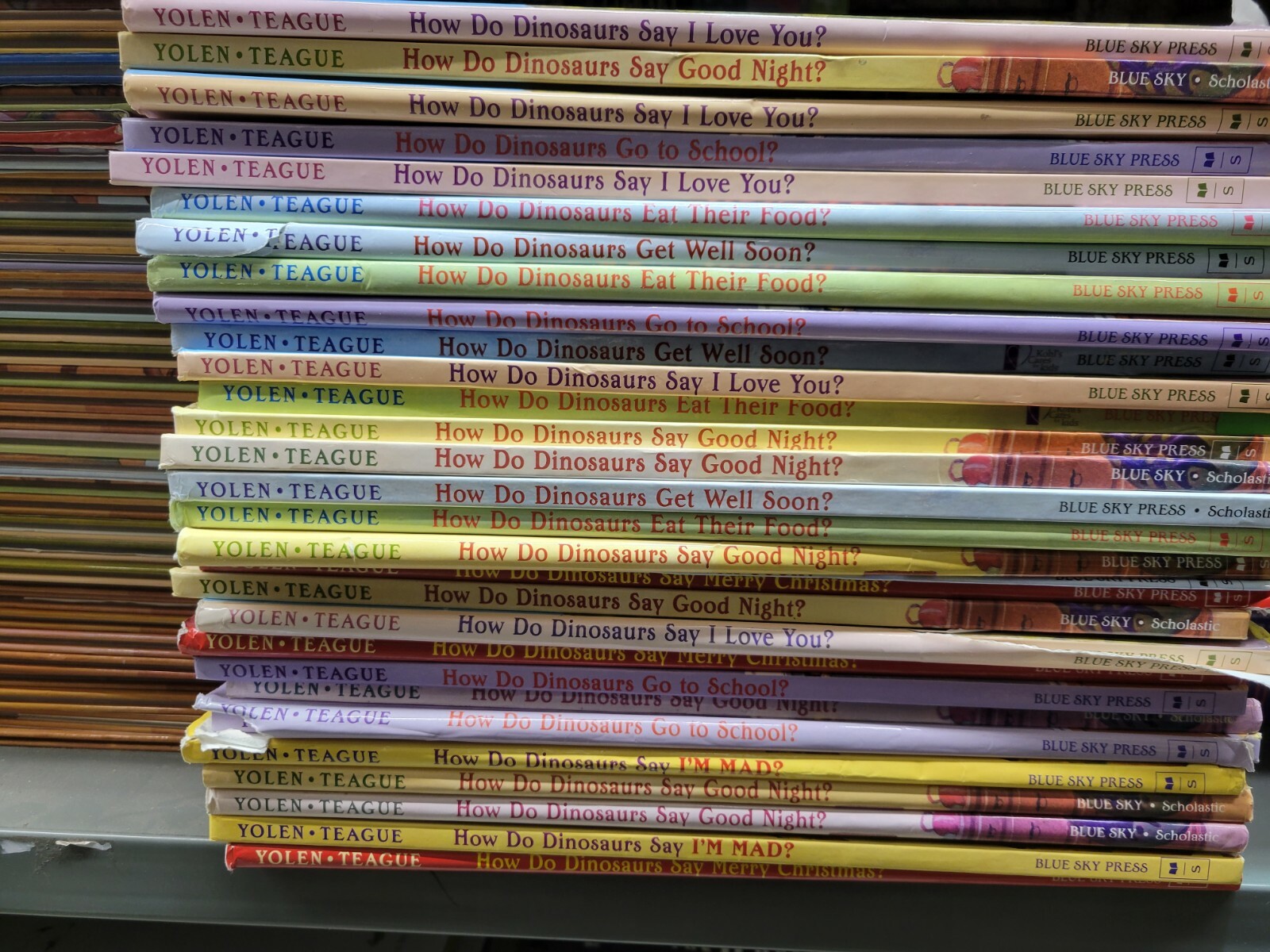 Lot of 5 How Do Dinosaurs Series Books PB & HC by Jane Yolen « RANDOM »