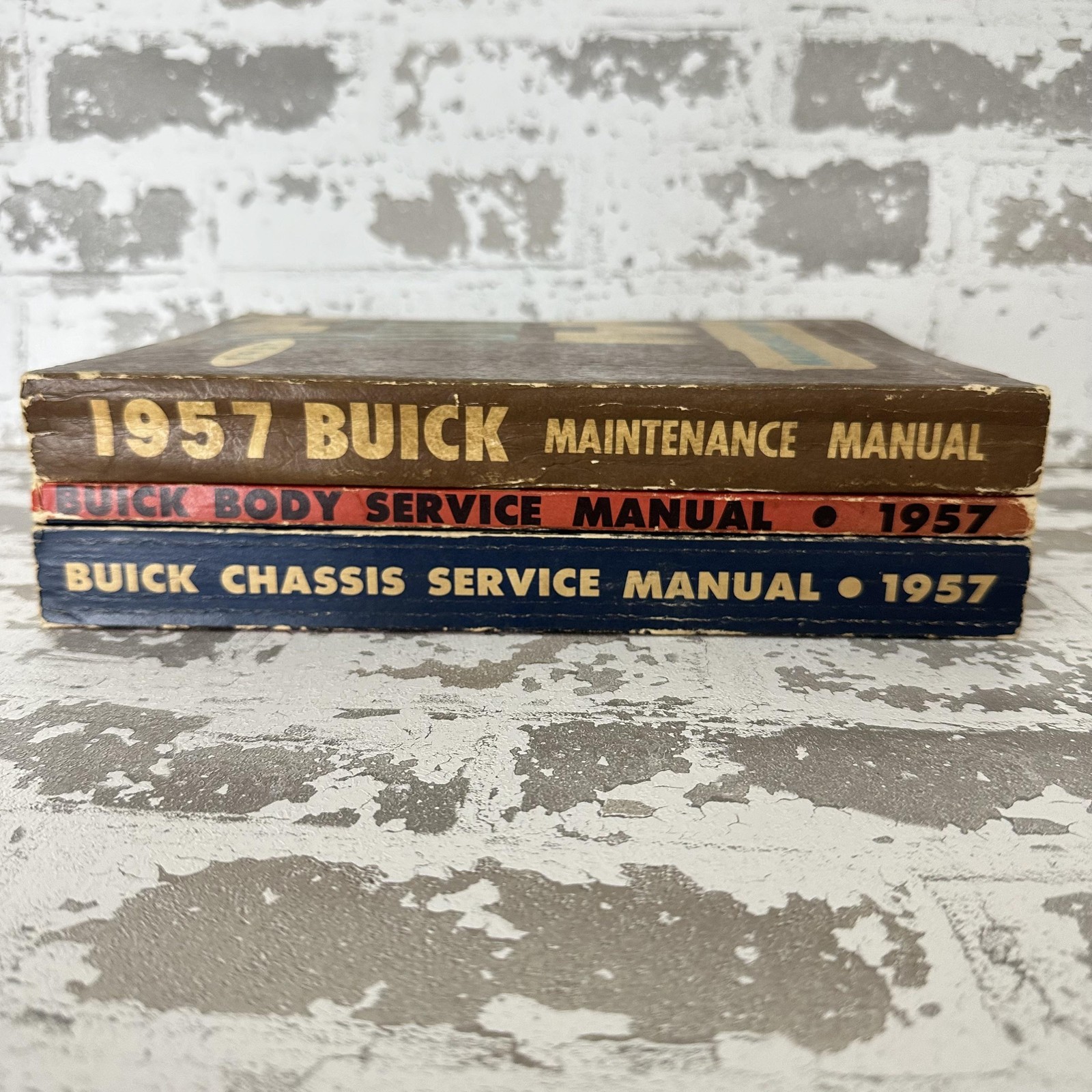 Vintage 1957 Buick Maintenance Chassis Body Service Manuals Lot 3 PB Canada