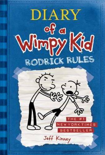 Diary of a Wimpy Kid Rodrick Rules – Hardcover By Kinney, Jeff – VERY GOOD
