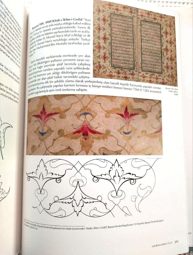 Tezhip Art Rumi Book by Munevver Ucer and Kaya Ucer 328 Pages 2025 Turkish