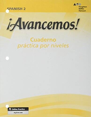 Avancemos: Cuaderno Practica Por Niveles 2, Revised (Span – VERY GOOD
